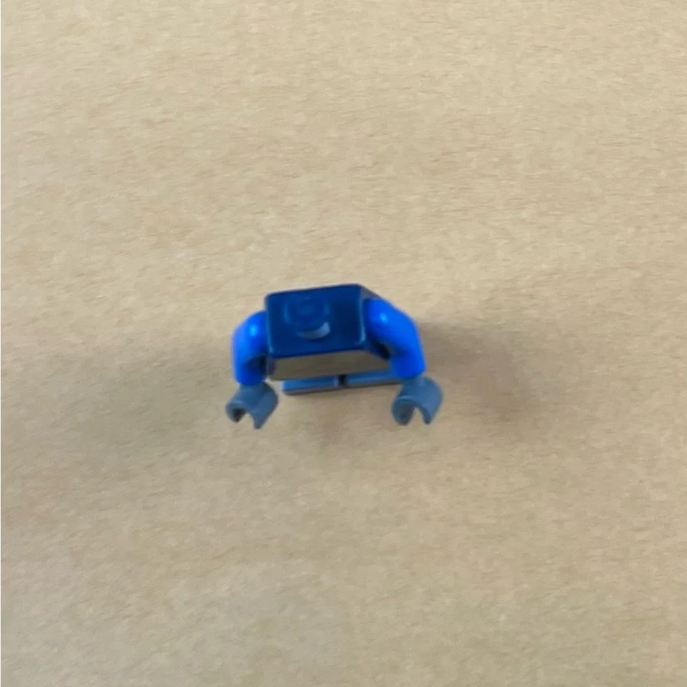 LEGO Star Wars Mandalorian Armor Plates Blue Torso Minifigure 2
